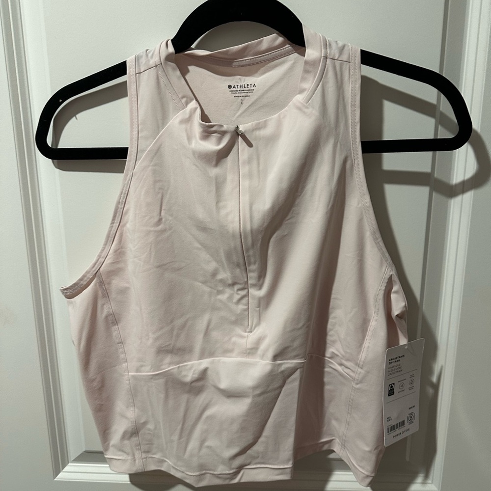 Athleta Light Pink Tank Top
